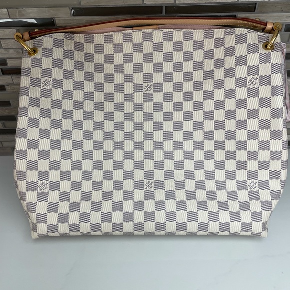 ❌SOLD❌Louis Vuitton Graceful MM Damier Azur - Picture 9 of 15